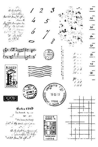 Collage - Texturize It - Clear Stamps