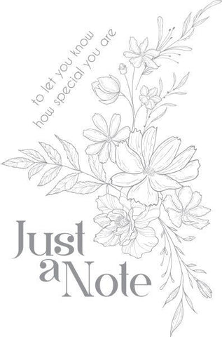Breezy Blossoms Impress-ion Letterpress Press Plate