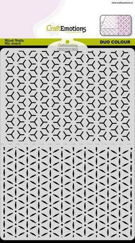 Duo Colour Stencil - Pattern No. 3