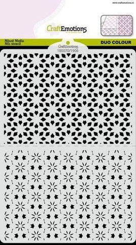 Duo Colour Stencil - Pattern No. 6