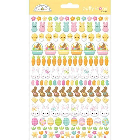 Bunny Hop - Puffy Stickers