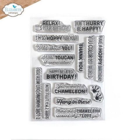 Jungle Party - Jungle Sentiments - Clear Stamps