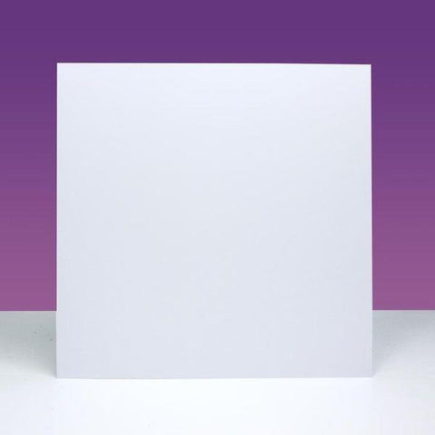 Card Blanks & Envelopes - Dove White - 8"x8"