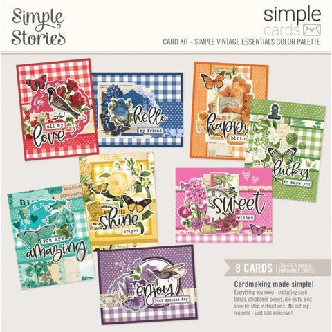 Simple Vintage Essentials Color Palette - Simple Cards Card Kit