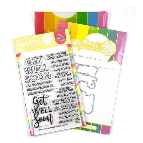 Get Well Duo Stamp & Die Combo