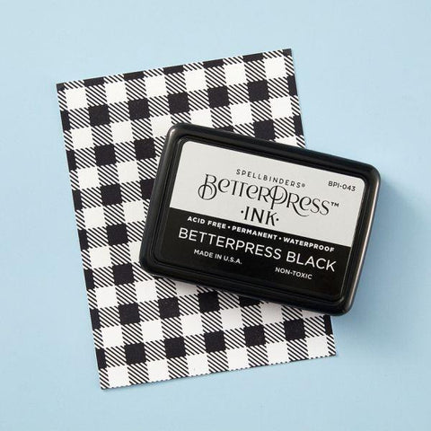 Full Size BetterPress Black Ink Pad