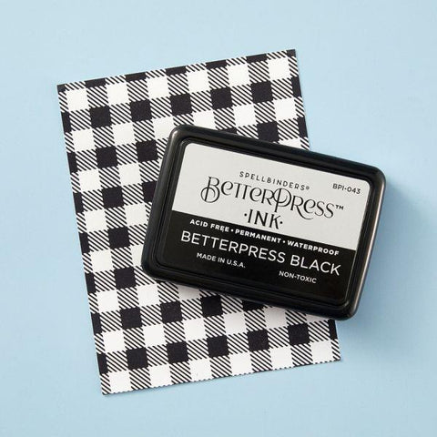 Full Size BetterPress Black Ink Pad