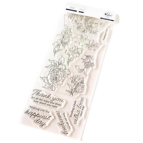 Artsy Floral - Clear Stamps