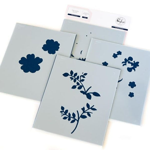 Never Give Up - Layering Stencils