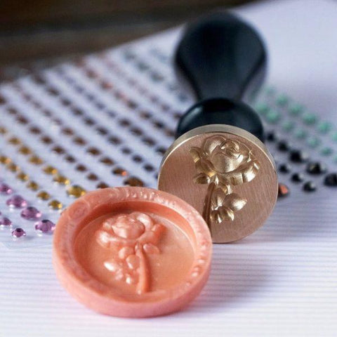 Rose Stem - Wax Stamper