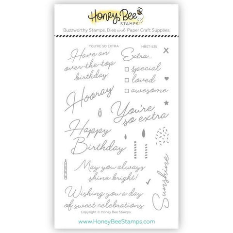 You're So Extra - Clear Stamps