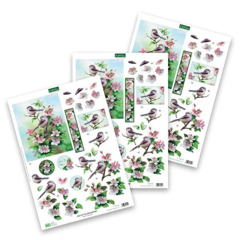 Birds in Blossom - Die Cut Decoupage