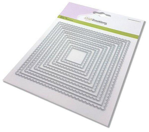 Big Nesting Dies - Scallop Squares