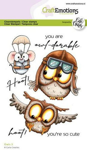 Owls  3 - Clear Stamps
