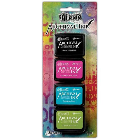 Dylusions Mini Archival Inks - Set #1