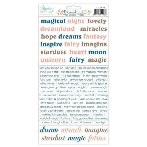 Dreamland - Stickers - Words