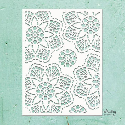 Doilies - 6x8 Stencil