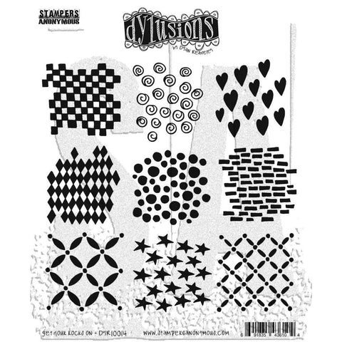Get Your Rocks On - Cling Stamps