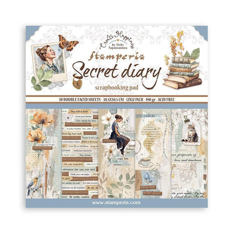 Create Happiness Secret Diary - 12x12 Collection Pack