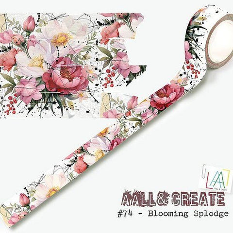 Blooming Splodge - Washi Tape