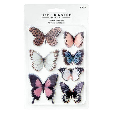 Timeless Collection - Sunrise Butterflies Stickers