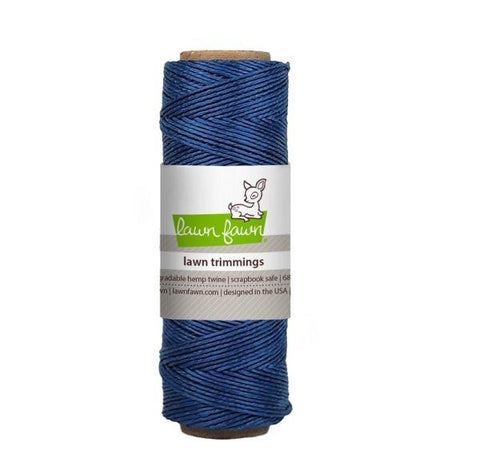 Demin Blue Hemp Twine