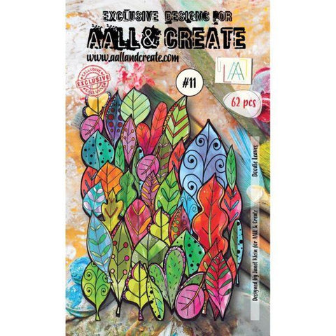 Doodle Leaves - Color - Ephemera