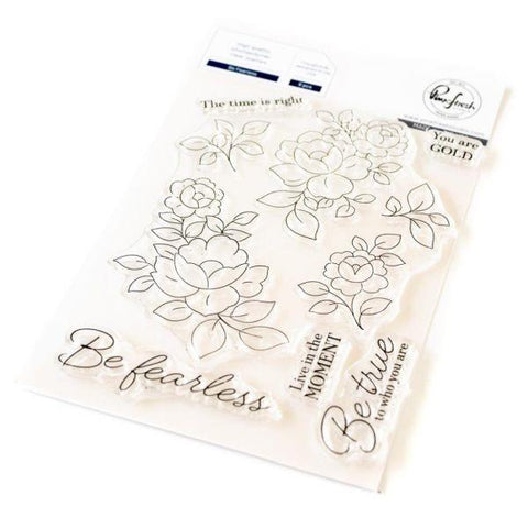 Be Fearless - Clear Stamps