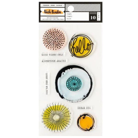 Mixed Media - Clear Stamps - Circles