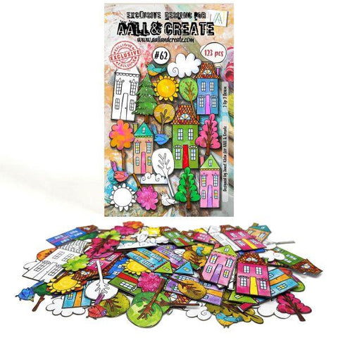 2 Up 2 Down - Ephemera Die Cuts