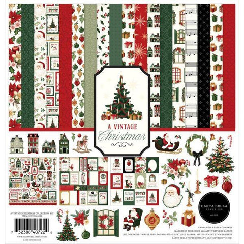 Vintage Christmas - 12x12 Collection Pack