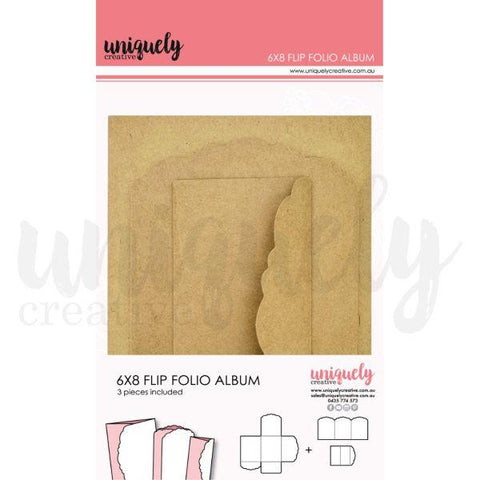 6" x 8" Flip Folio Album - Kraft
