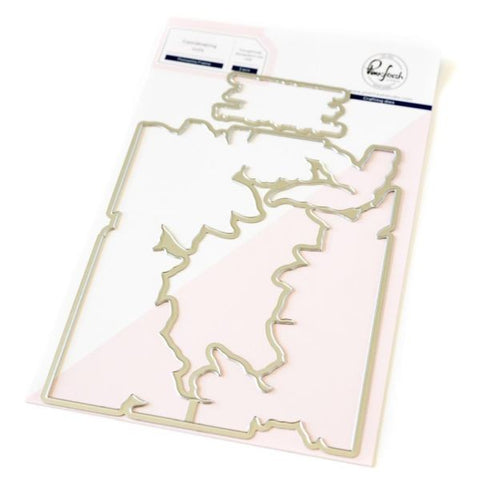 Poinsettia Frame - Dies