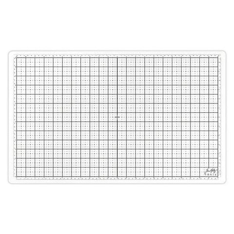 White Glass Media Mat - 23.75'x14.25"