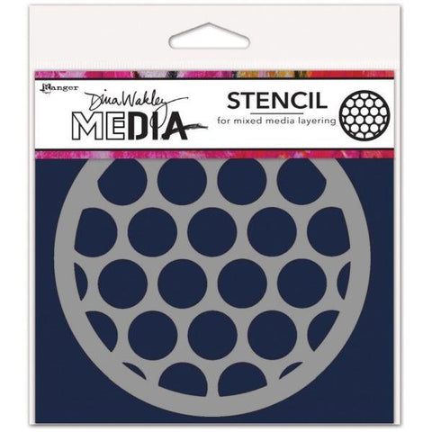 Big Circles Coaster - Stencil