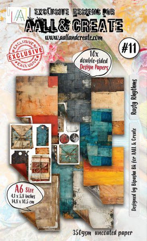 Rusty Rhythms - A6 Designer Paper Pack