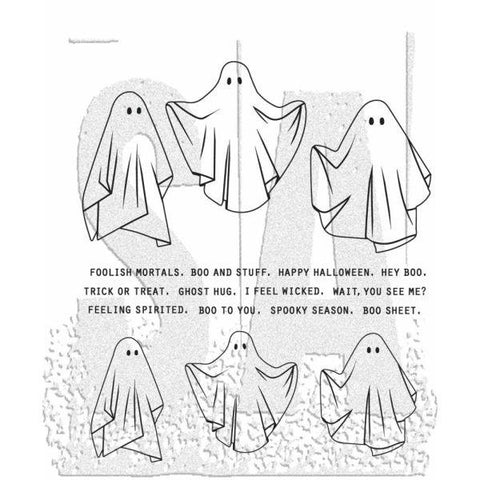 Spooky Spirits - Cling Stamps