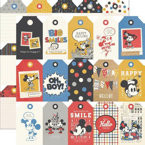 Say Cheese Classic Mouse - Tag Elements