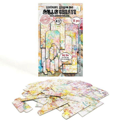 Rainbow Reflections - Die Cut Ephemera