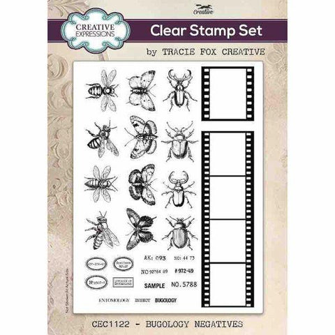 Bugology Negatives - Clear Stamps