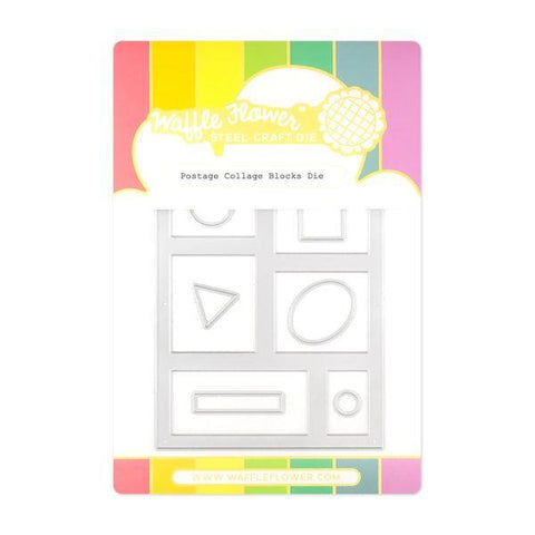 Postage Collage Blocks Die
