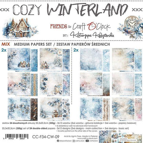 Cozy Winterland - 8x8 Collection Pack - Mixed