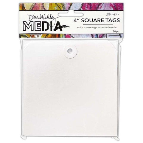 4" Square Tags