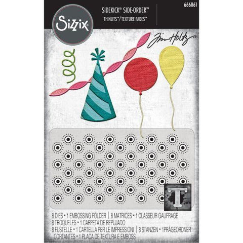 Side Order Celebrate - Embossing Folder & Die Set