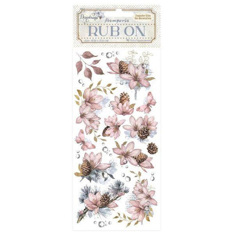 Create Happiness - Dewdrops - Rub Ons - Pinecone
