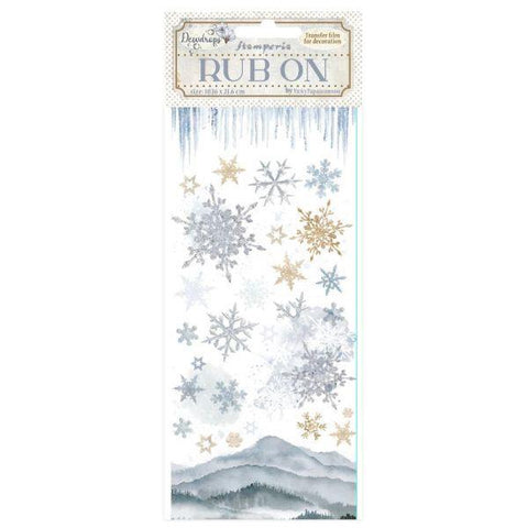 Create Happiness - Dewdrops - Rub Ons - Snowflakes