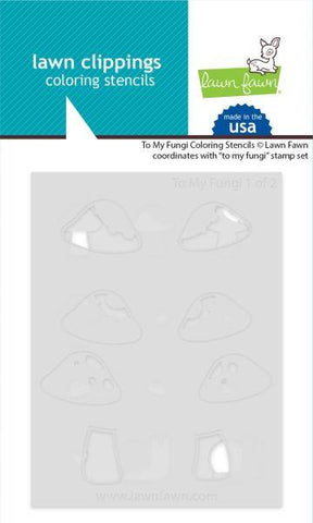 To My Fungi - Coloring Stencils