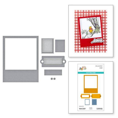 Say Cheese Classic Pooh Collection - Memory Frames Dies