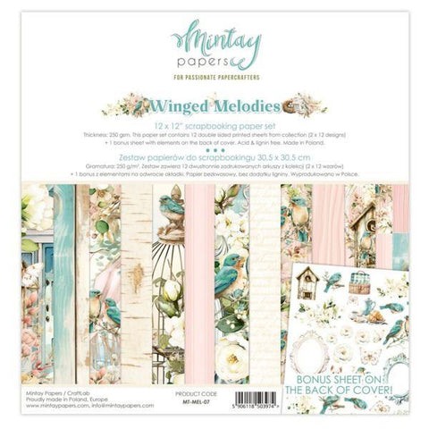 Winged Melodies - 12x12 Collection Pack