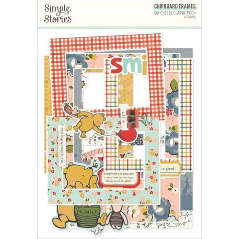 Say Cheese Classic Pooh - Chipboard Frames